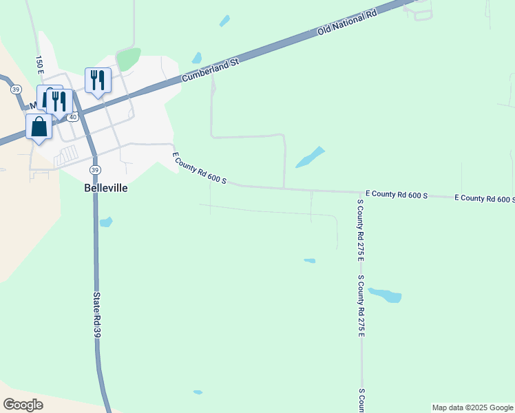 map of restaurants, bars, coffee shops, grocery stores, and more near 2402 Oak Drive in Clayton