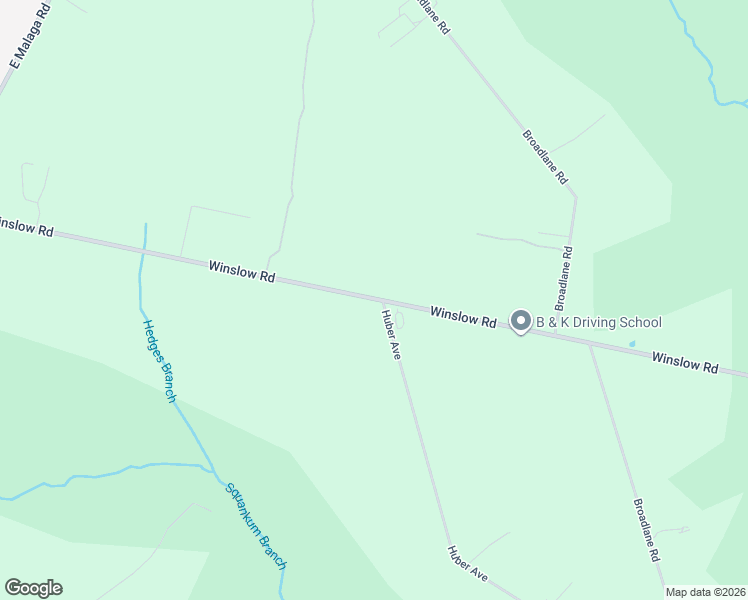 map of restaurants, bars, coffee shops, grocery stores, and more near 2236 Winslow Road in Monroe