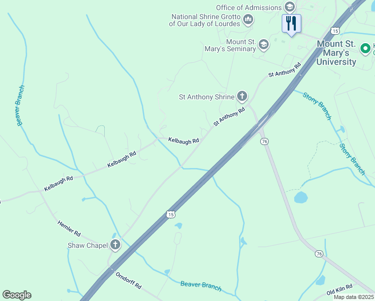 16010 Saint Anthony Road, Thurmont MD Walk Score