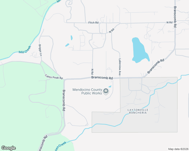 map of restaurants, bars, coffee shops, grocery stores, and more near 1960 Branscomb Rd in Laytonville