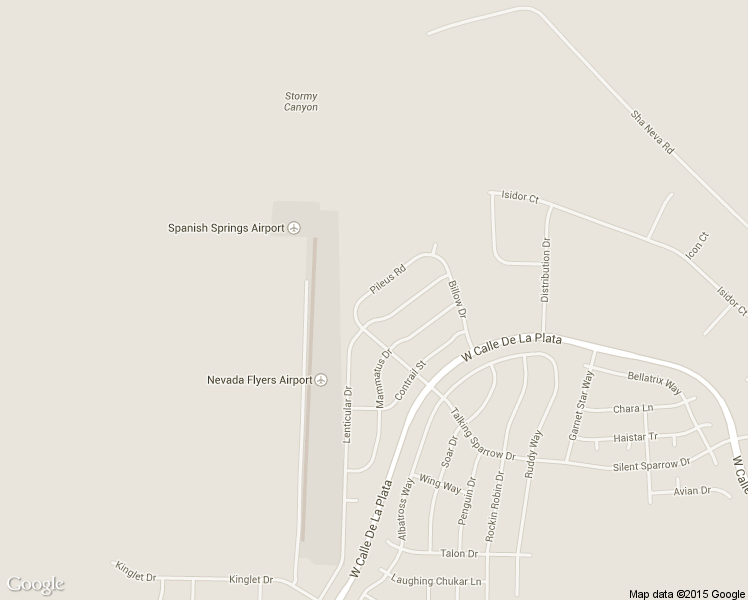 map of restaurants, bars, coffee shops, grocery stores, and more near 2370 Pileus Road in Sparks
