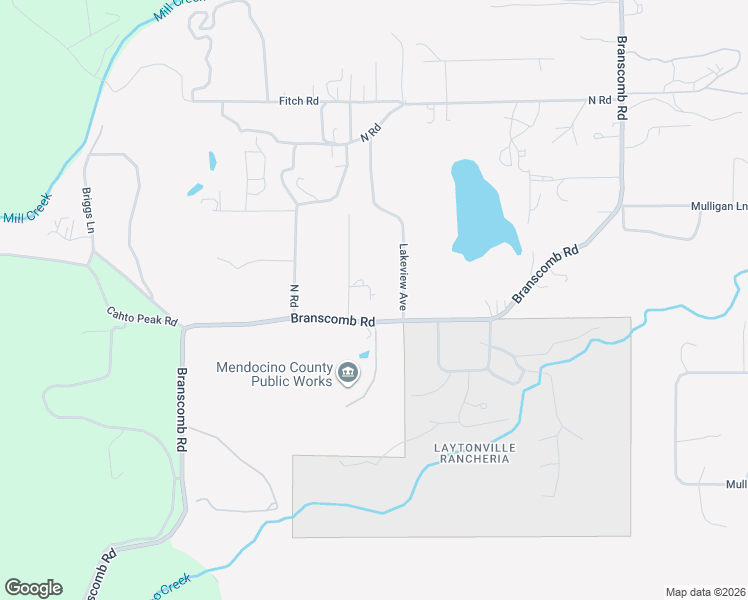 map of restaurants, bars, coffee shops, grocery stores, and more near 1840 Branscomb Road in Laytonville