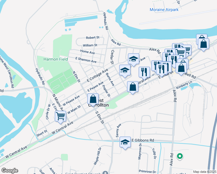 219 East Main Street, West Carrollton OH Walk Score