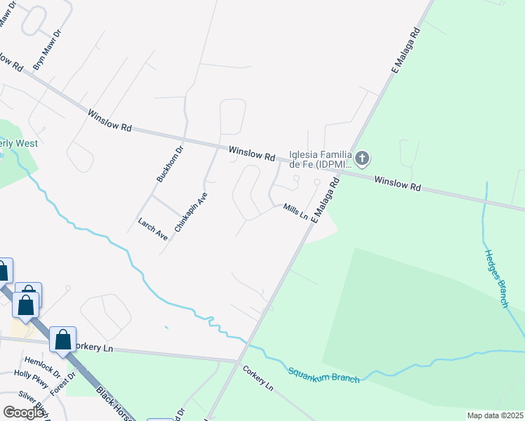 map of restaurants, bars, coffee shops, grocery stores, and more near 1654 Mills Lane in Monroe