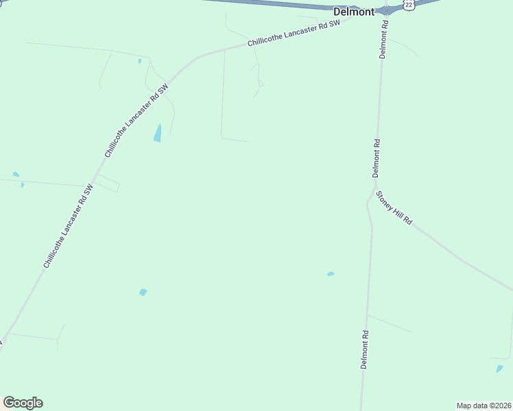 map of restaurants, bars, coffee shops, grocery stores, and more near 3228 Chillicothe Lancaster Road Southwest in Lancaster