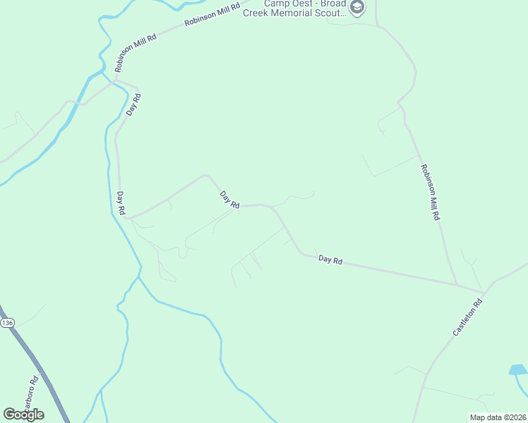 map of restaurants, bars, coffee shops, grocery stores, and more near 3590 Day Road in Darlington