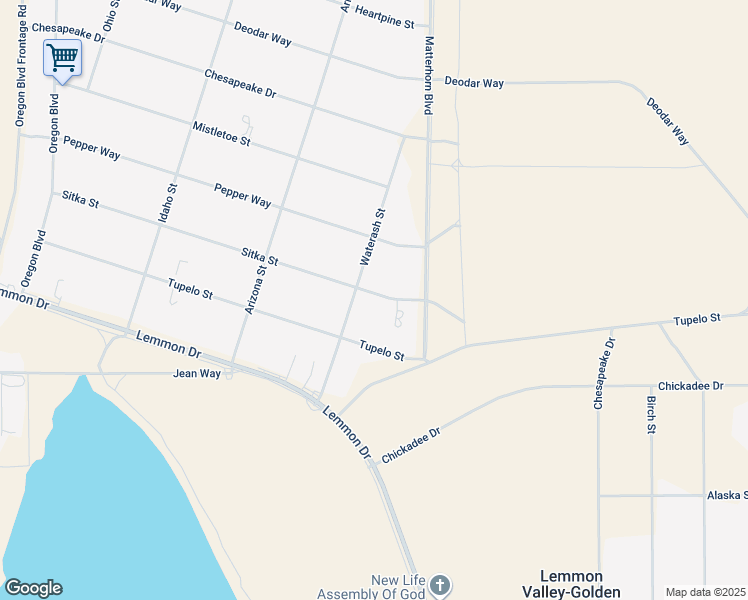 map of restaurants, bars, coffee shops, grocery stores, and more near 11492 Sitka Street in Reno