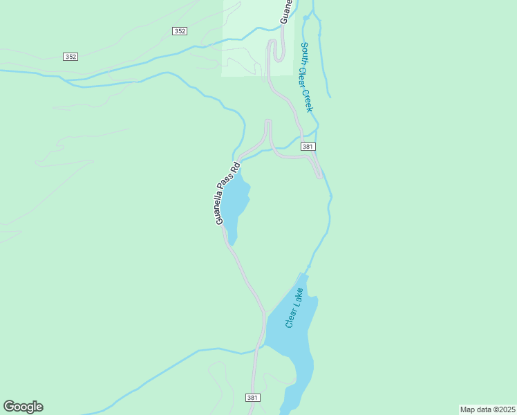 map of restaurants, bars, coffee shops, grocery stores, and more near 3563 Guanella Pass Road in Georgetown
