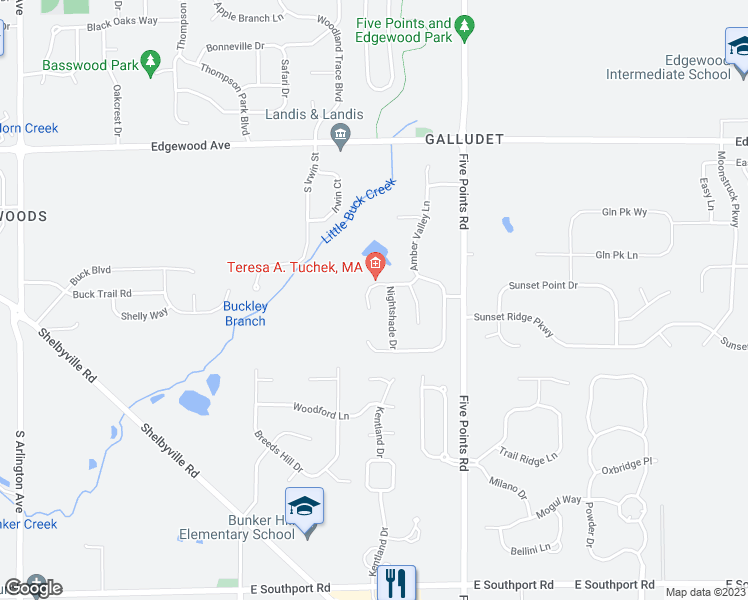 map of restaurants, bars, coffee shops, grocery stores, and more near 6335 Graybrook Court in Indianapolis