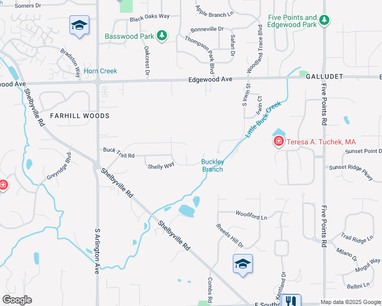 map of restaurants, bars, coffee shops, grocery stores, and more near 6448 Bastani Place in Indianapolis