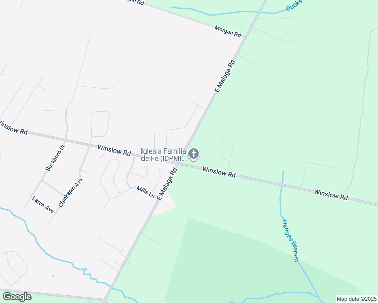 map of restaurants, bars, coffee shops, grocery stores, and more near 746 East Malaga Road in Monroe