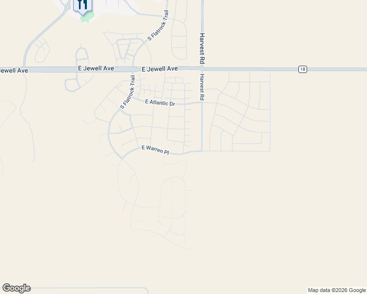 map of restaurants, bars, coffee shops, grocery stores, and more near 2192 South Haleyville Way in Aurora