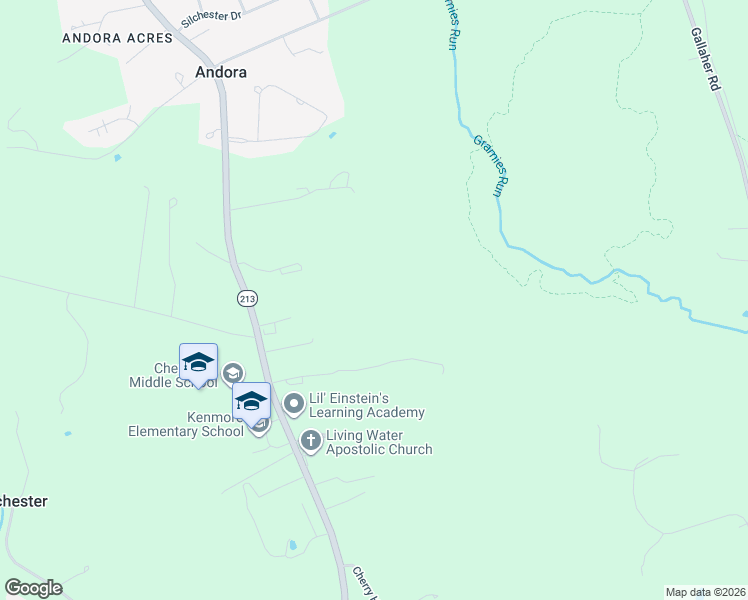 map of restaurants, bars, coffee shops, grocery stores, and more near Singerly Road in Elkton