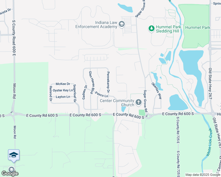 map of restaurants, bars, coffee shops, grocery stores, and more near 5865 Pennekamp Drive in Plainfield