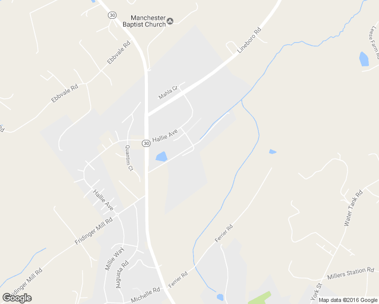 map of restaurants, bars, coffee shops, grocery stores, and more near Swiper Road in Manchester