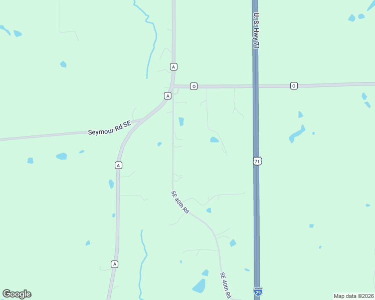 map of restaurants, bars, coffee shops, grocery stores, and more near 9133 Southeast 40th Road in Saint Joseph