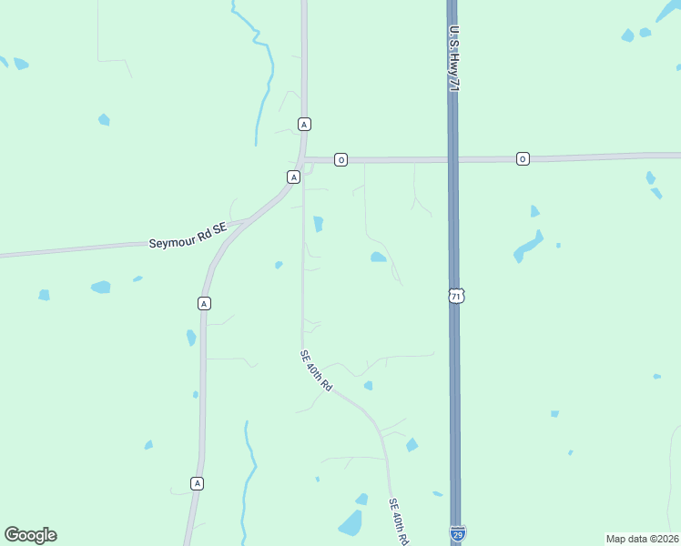 map of restaurants, bars, coffee shops, grocery stores, and more near 9133 Southeast 40th Road in Saint Joseph