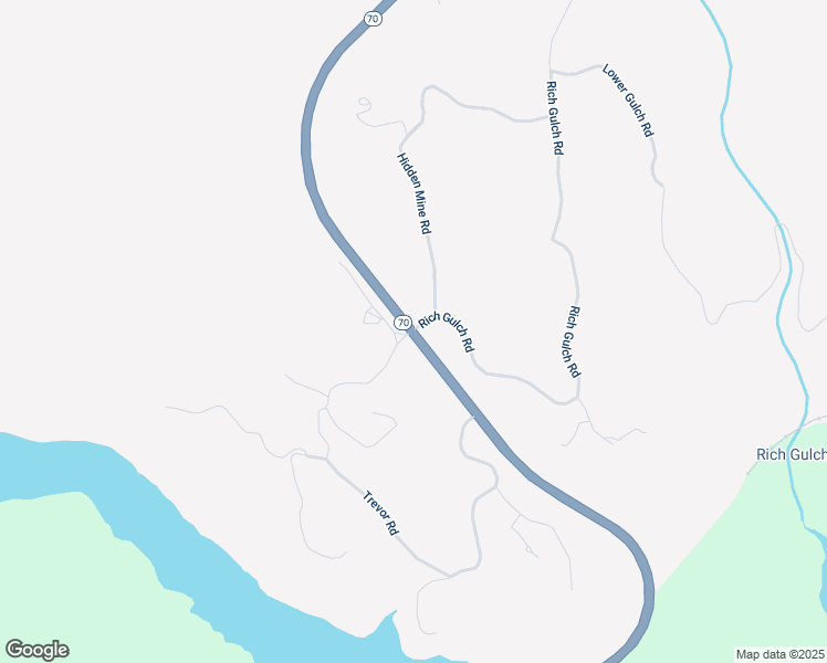 map of restaurants, bars, coffee shops, grocery stores, and more near 0 Rich Gulch Road in Oroville