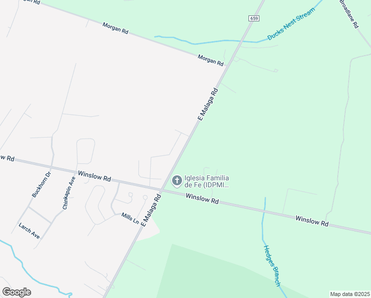 map of restaurants, bars, coffee shops, grocery stores, and more near 820 East Malaga Road in Monroe