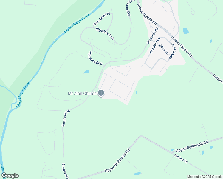 map of restaurants, bars, coffee shops, grocery stores, and more near 405 Danbury Place in Xenia