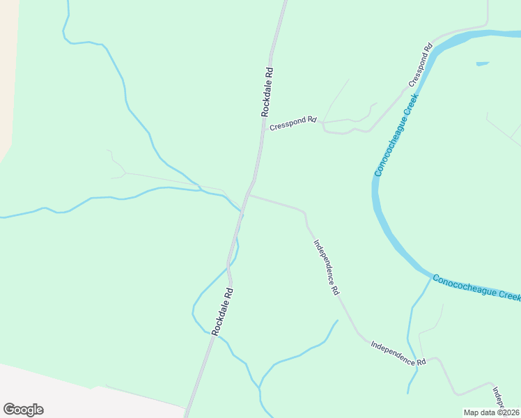 map of restaurants, bars, coffee shops, grocery stores, and more near 13376 Independence Road in Clear Spring