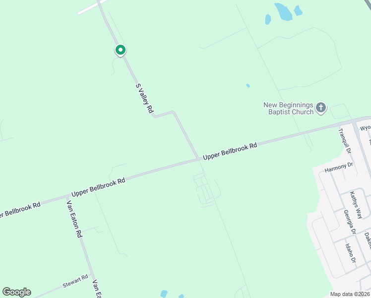 map of restaurants, bars, coffee shops, grocery stores, and more near 353 South Valley Road in Xenia