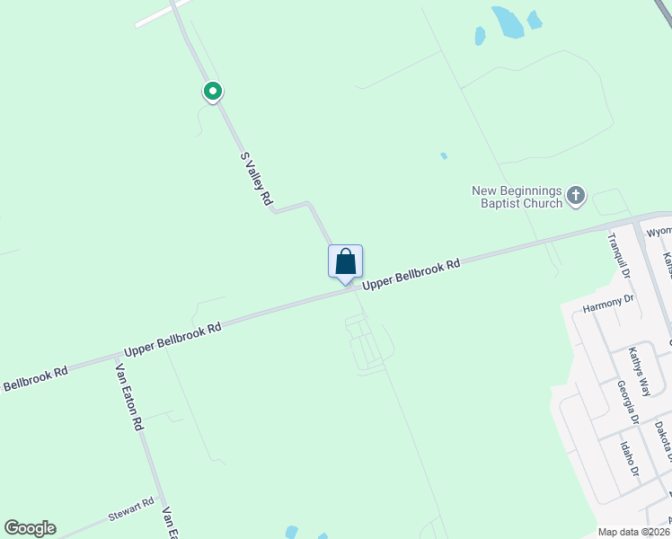 map of restaurants, bars, coffee shops, grocery stores, and more near 353 South Valley Road in Xenia