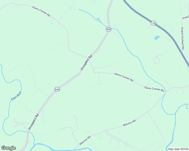 map of restaurants, bars, coffee shops, grocery stores, and more near 3756 Davis Corner Road in Street