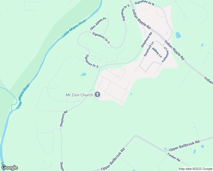 map of restaurants, bars, coffee shops, grocery stores, and more near 405 Danbury Place in Xenia