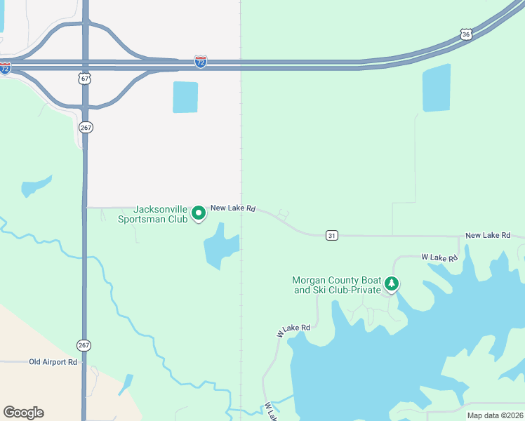 map of restaurants, bars, coffee shops, grocery stores, and more near 2018 New Lake Road in Jacksonville