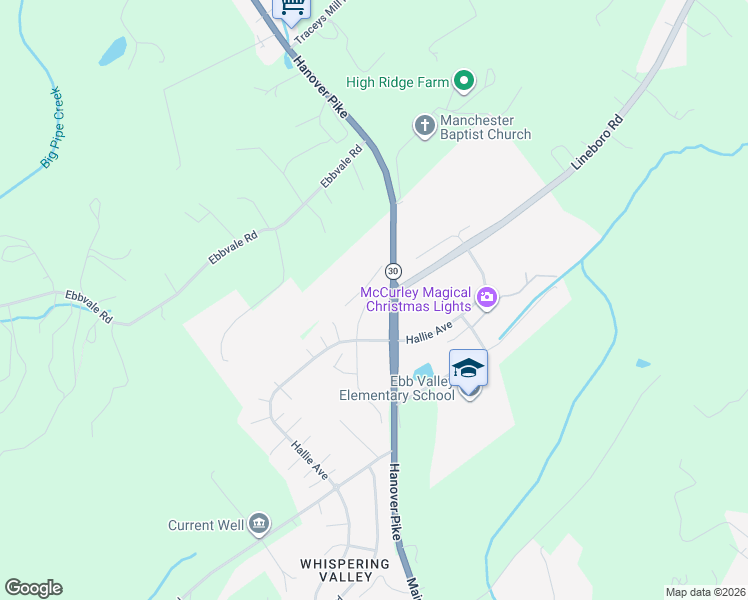 map of restaurants, bars, coffee shops, grocery stores, and more near 3321 Brewster Court in Manchester
