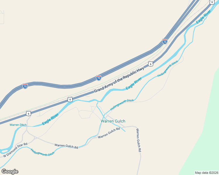map of restaurants, bars, coffee shops, grocery stores, and more near 21350 U.S. 6 in Eagle