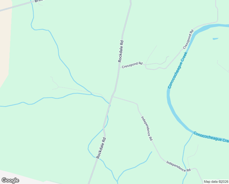 map of restaurants, bars, coffee shops, grocery stores, and more near 13376 Independence Road in Clear Spring