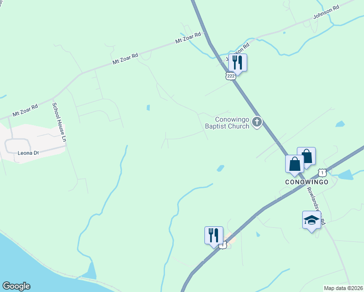 map of restaurants, bars, coffee shops, grocery stores, and more near 34 Campbell Court in Cecil