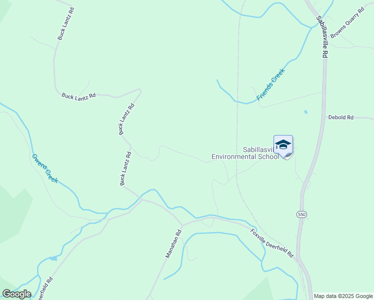 map of restaurants, bars, coffee shops, grocery stores, and more near Sabillasville Road in Sabillasville