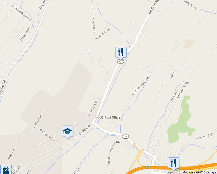 map of restaurants, bars, coffee shops, grocery stores, and more near 11600 Bedford Road Northeast in Cumberland
