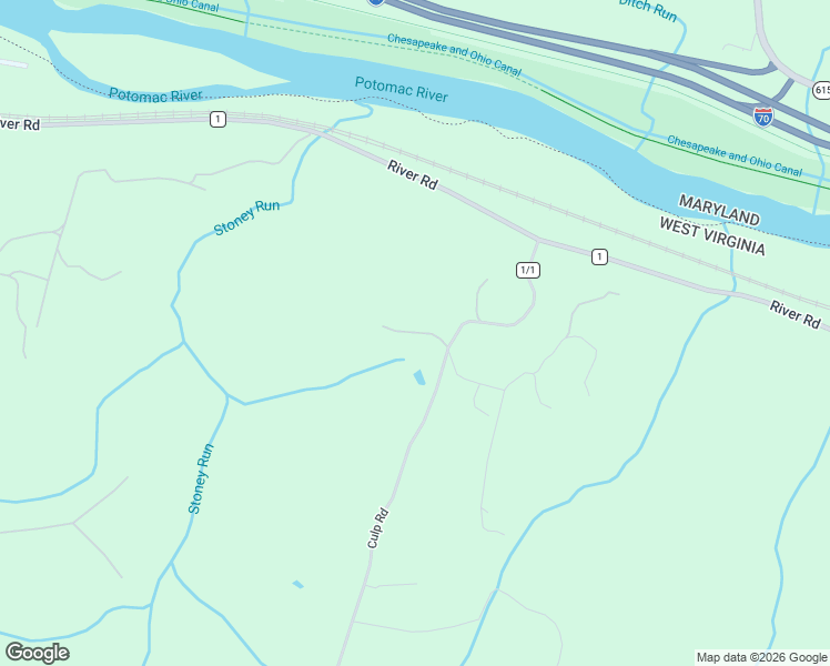 map of restaurants, bars, coffee shops, grocery stores, and more near 30 Foreverview Lane in Berkeley Springs