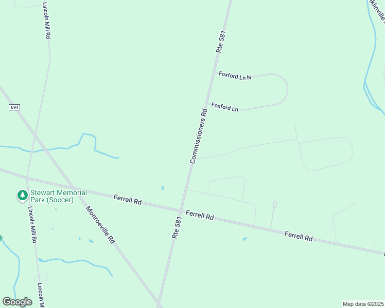 map of restaurants, bars, coffee shops, grocery stores, and more near 1451 Commissioners Road in Mullica Hill