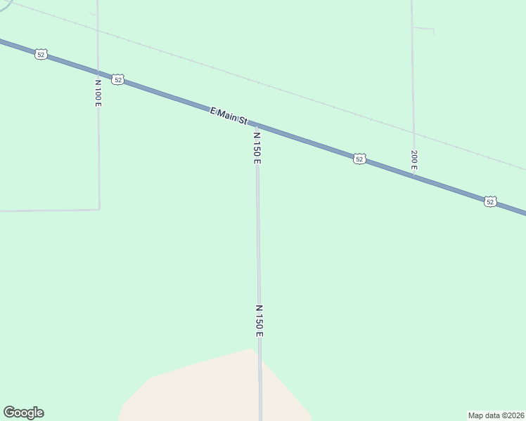 map of restaurants, bars, coffee shops, grocery stores, and more near 11002 North 150 East in Morristown