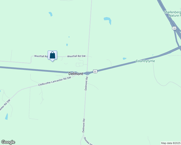 map of restaurants, bars, coffee shops, grocery stores, and more near 6675 Cincinnati-Zanesville Road Southwest in Lancaster