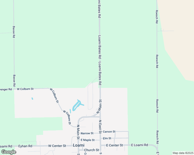 map of restaurants, bars, coffee shops, grocery stores, and more near Whispering Pines Tr Park in Sangamon County