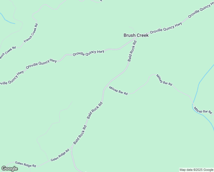 map of restaurants, bars, coffee shops, grocery stores, and more near 2 Milsap Bar Road in Berry Creek