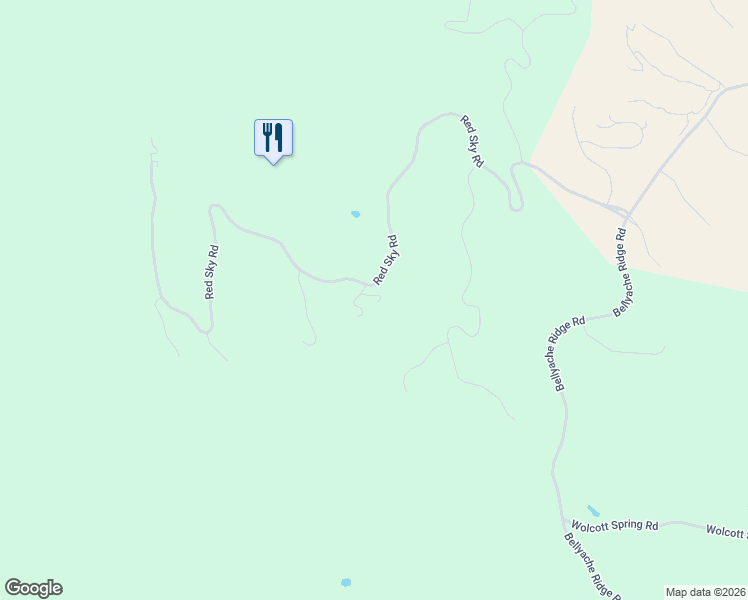 map of restaurants, bars, coffee shops, grocery stores, and more near 1190 Red Sky Rd in Edwards