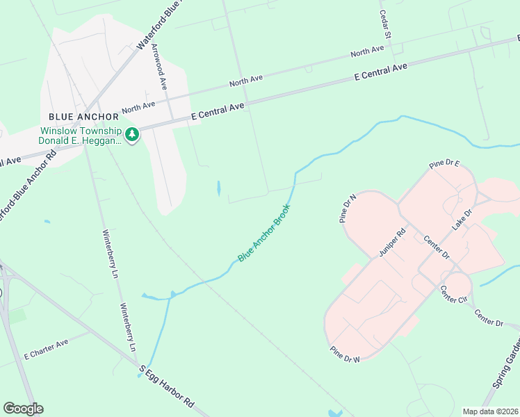 map of restaurants, bars, coffee shops, grocery stores, and more near 120 Blatherwick Avenue in Hammonton