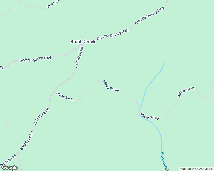 map of restaurants, bars, coffee shops, grocery stores, and more near 2 Milsap Bar Road in Berry Creek