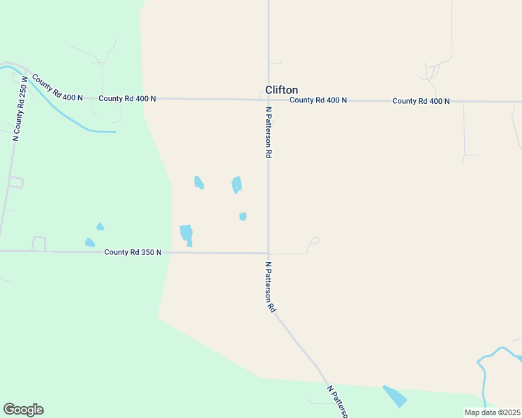map of restaurants, bars, coffee shops, grocery stores, and more near 3638 North Patterson Road in Liberty