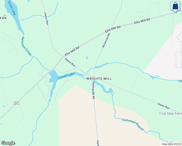 map of restaurants, bars, coffee shops, grocery stores, and more near 699 Clems Run in S HARRISN Township