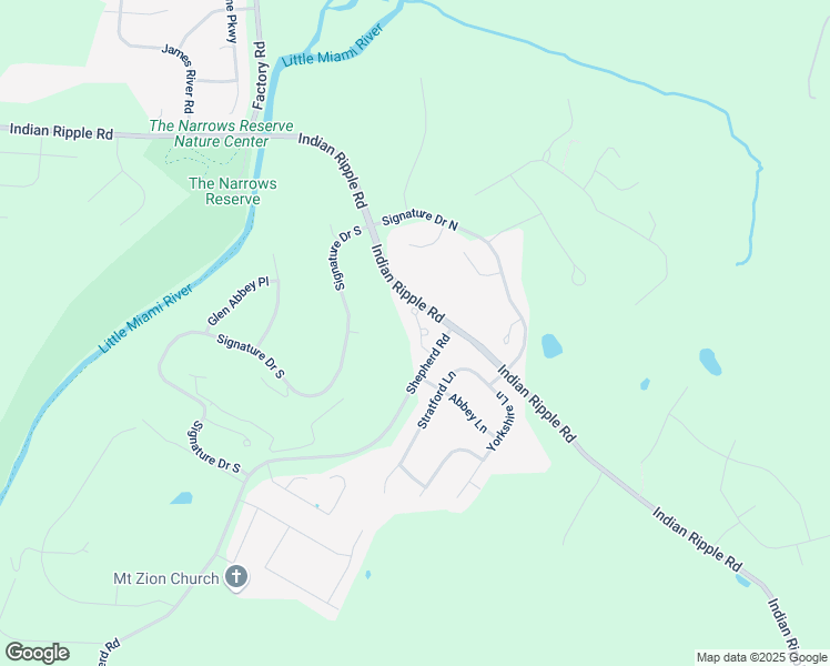 map of restaurants, bars, coffee shops, grocery stores, and more near 181 Wynstone Court in Xenia