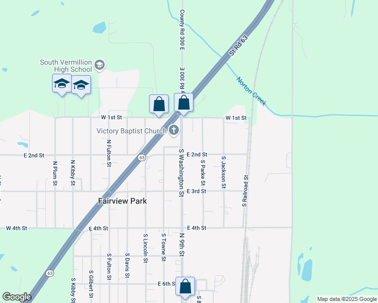 map of restaurants, bars, coffee shops, grocery stores, and more near 348 East 2nd Street in Clinton