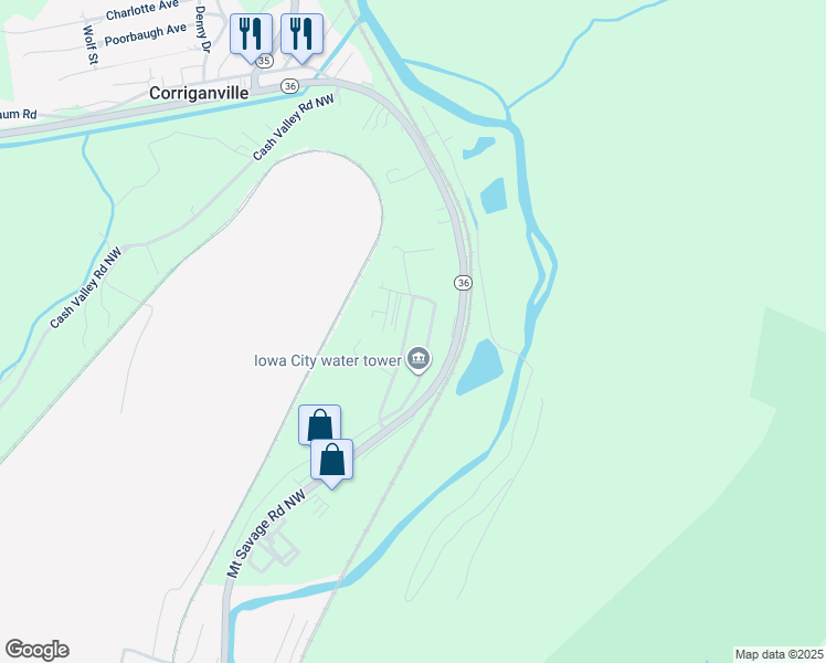 map of restaurants, bars, coffee shops, grocery stores, and more near 11906 Homewood Street Northwest in Cumberland